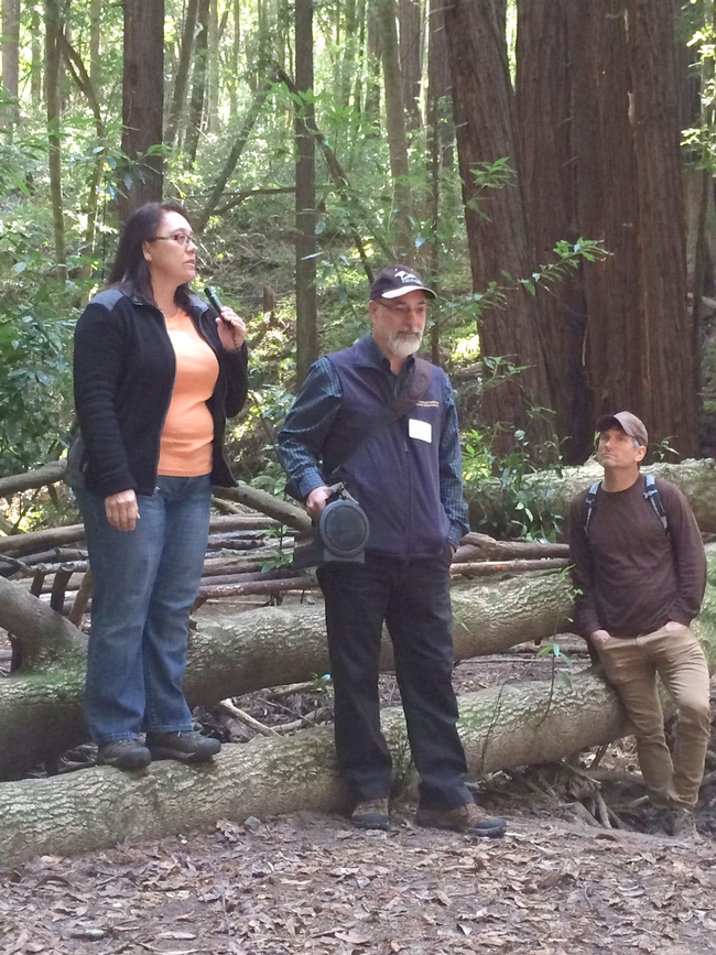 Nina Hapner, Kashia Band of Pomo Indians, describes SOD management in their forests.