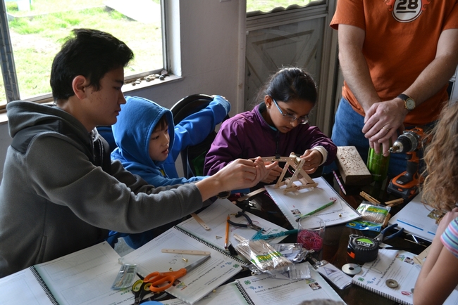 To help improve scientific literacy among youth, the 4-H Youth Development Program offers a design-based science curriculum, Junk Drawer Robotics, that features engineering activities.