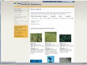 UCIPM herbicide symptomology website screenshot