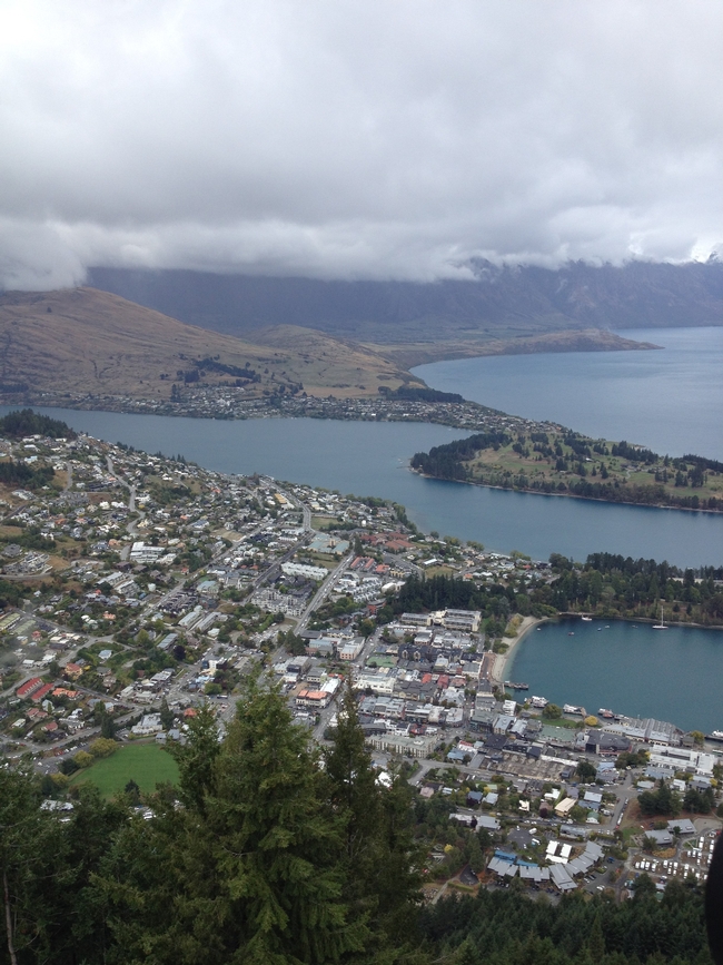 A view of Lake Wakatipu and Queenstown, the venue for the Symposium.