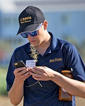 Drew Wolter, UC Davis graduate student with Dr. Brad Hanson's lab