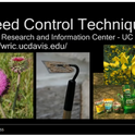 Weed Control Techniques training videos