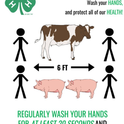 This poster is one of the health education materials developed by the 4-H youth as part of the UC 4-H Epidemiology Project.
