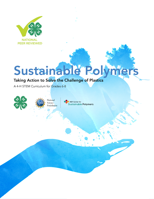 4-H Polymers curriculum cover for grades 6-8