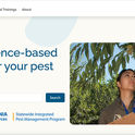 Figure 2. New design of UC IPM’s home page.