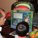 Touch-screen IPM kiosk used in outreach to Spanish-speaking audiences.