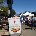 Tomato alley. (photo by Ed Walbolt)