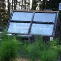 Solar powered seed starting hot house. (photos by Sharon Rico)