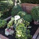 Graves with their gardens. (photos by Karen Metz)