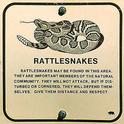 Rattlesnake sign (source - californiaherps.com)