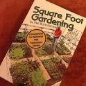 Cover of Square Foot Gardening. (photo by Cheryl Potts)