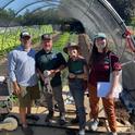 Local Farm Service Agency (FSA) and Natural Resources Conservation Service (NRCS) staff joined the USDA Office of Urban Agriculture and Innovative Production (OUAIP) for a visit to Root 64 Sacramento, an urban farm in Sacramento, CA.