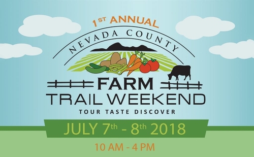 Nevada county Farm Trail Weekend logo