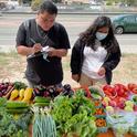 Jóvenes de San Diego ofrecen alimentos a sus comunidades a través de un puesto del huerto juvenil Segunda Oportunidad. Fotografías por Diego Lynch