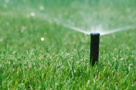 Sprinklers don't need to run after rainfall.
