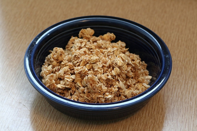 Granola is one of the projects that can be made at home for sale under the new Cotton Food Law.