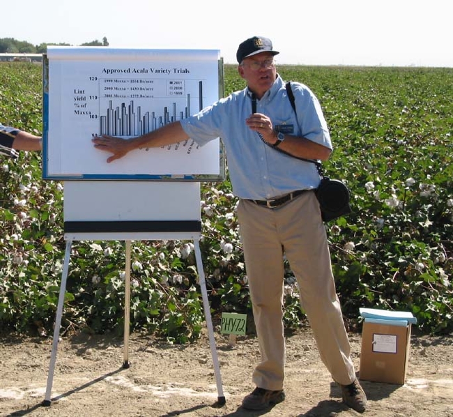Brian Marsh is the director of UC Cooperative Extension in Kern County and a agronomy farm advisor.