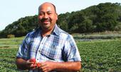 Berry grower Javier Zamora is one of the farmers featured in the new booklet, 'Fresh*Starts*Here'