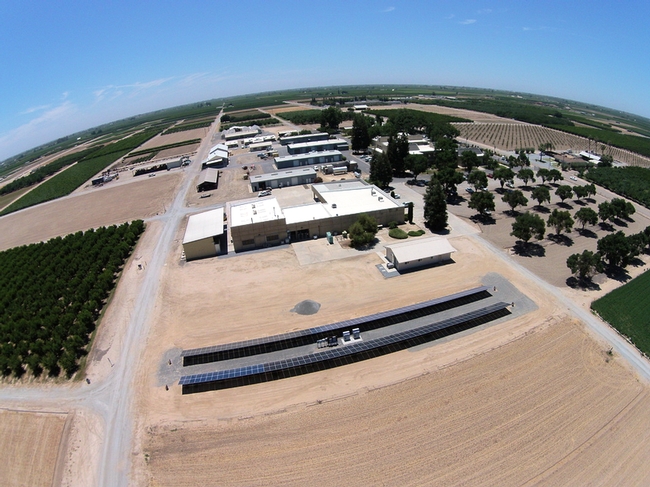 The solor array at Kearney is at the bottom of the photo.