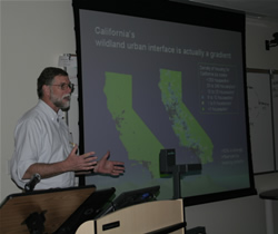 UC Riverside's Tom Scott was a speaker at the natural resources conference.