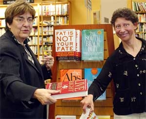 Judith Stern, left, and colleague Linda Bacon.