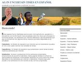 Ag in Uncertain Times en español Web site.