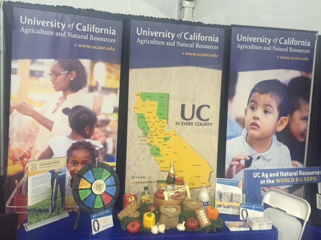 2017 marked 50 years of involvement in World Ag Expo for UC Agriculture and Natural Resources.