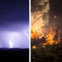More rain and fire predicted for California due to climate change.