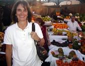 Beth Mitcham at a farmers market.