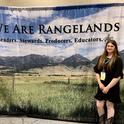 Lily Masopust at the Society for Range Management's annual High School Youth Forum in Denver.
