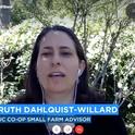 Ruth Dahlquist-Willard explained COVID-19 precautions taken at farm stands to ABC 30.