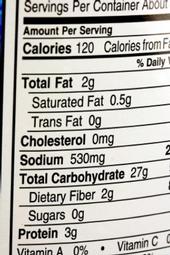 What would a useful nutrition label look like?