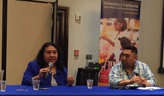 Serving the Latino community requires more than translating words into Spanish, explained Lilia O'Hara, editor of San Diego Hoy, and Ricardo Vela.