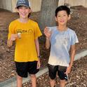 As pre-teens, Cole Cramer (left)  and Connor Hsu met at a UC Davis Bio Boot Camp.