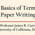 Screen shot from UC Davis Distinguished Professor James R. Carey's teachings.