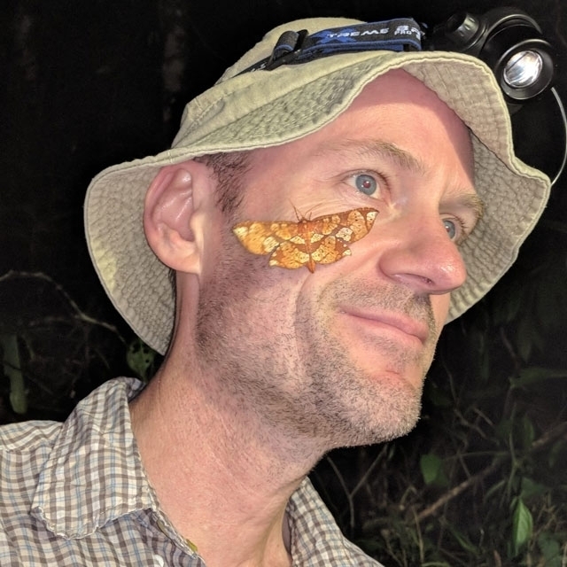 Professor Matt Forister of the University of Nevada collaborates with Art Shapiro on butterfly research.