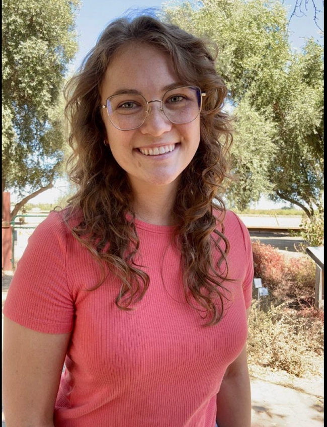 Eliza Litsey holds a master's degree in entomology from UC Davis.