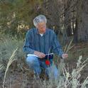 Ecologist Rick Karban with sagebrush.