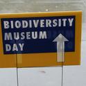 The sign says it all. The fifth annual UC Davis Biodiversity Museum Day is set Saturday, Feb. 13. (Photo by Kathy Keatley Garvey)