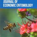 Cover Girl! Cover of the Journal of Economic Entomology shows an image of a worker bee heading toward a tower of jewels, Echium wildpretii. (Photo by Kathy Keatley Garvey)