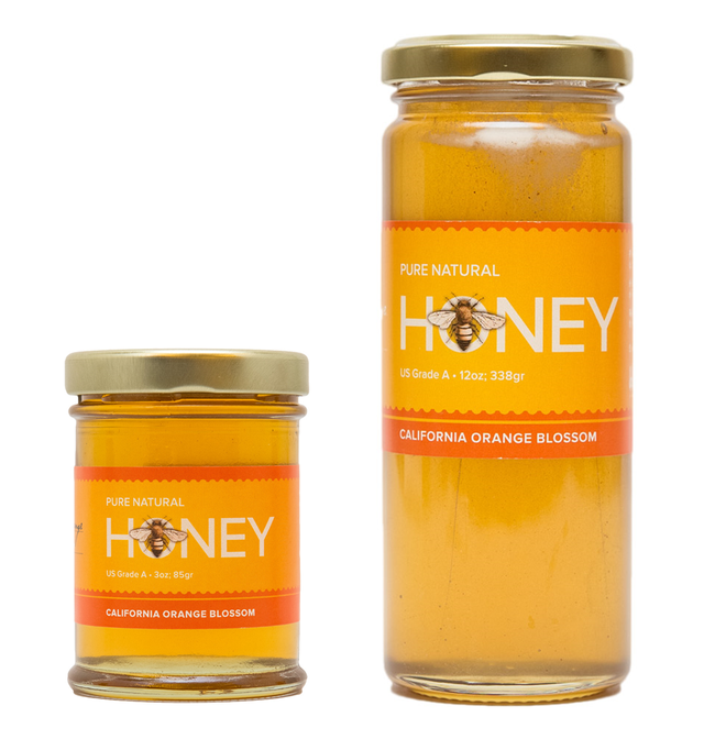 Orange blossom honey from the UC Davis Honey and Pollination Center