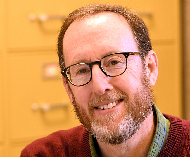 UC Davis Distinguished Professor Jay Rosenheim is a newly elected Fellow of the Entomological Society of America. (Photo by Kathy Keatley Garvey)