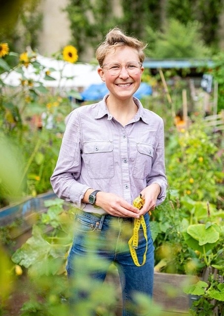 Ecologist Monika Egerer, an assistant professor at Technical University of Munich (TUM), Germany.
