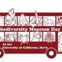 All aboard the UC Davis Biodiversity Museum bus! This art is the work of Ivana Li, UC Davis biology laboratory manager.