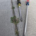 A Low-Cost way to Remove Weeds in Crevices