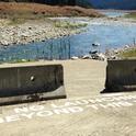 Dry dock at the Trinity Reservoir in northern California. photo by Faith Kearns