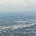 Aerial view of the Rio Hondo Spreading Grounds – a water storage and groundwater recharge facility. Photo by Erik Porse.