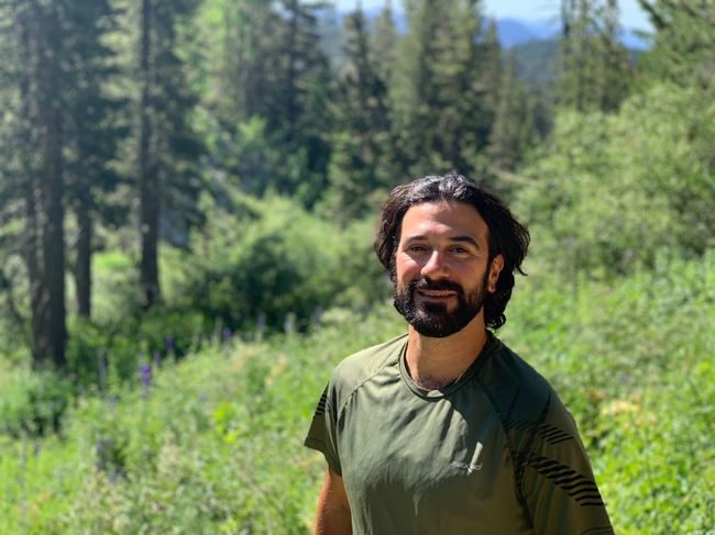 Pollinator ecologist Anthony Vaudo, a research entomologist with the U.S. Forest Service, Rocky Mountain Research Station, Moscow, Idaho.