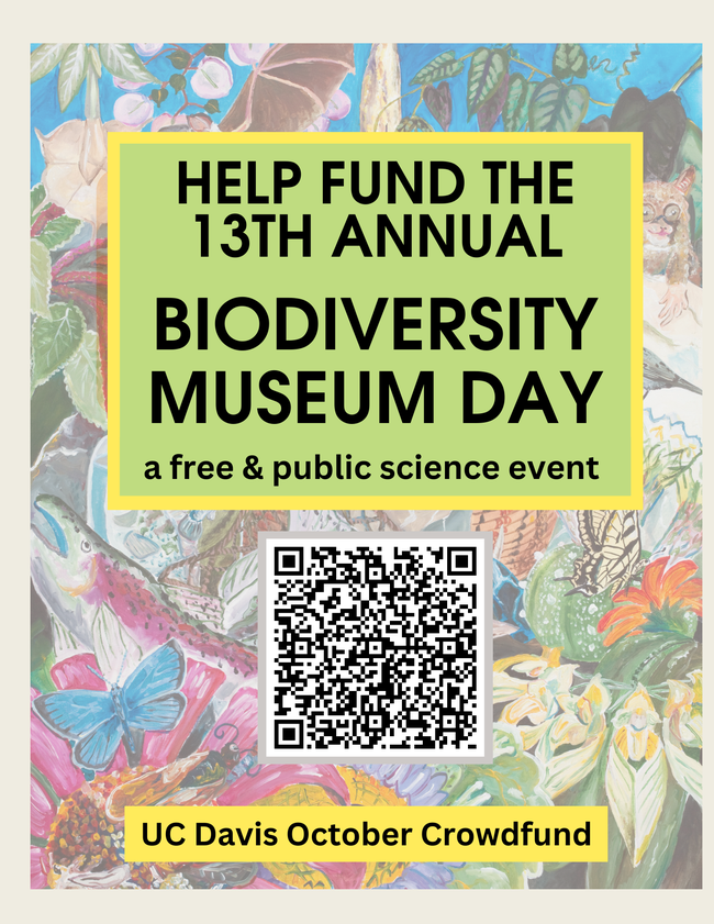 Honor a Loved One UC Davis Biodiversity Museum Day Donations