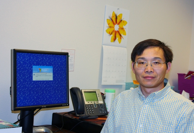 Lead author Yigen Chen, research entomologist with the UC Davis Department of Entomology and Nematology.